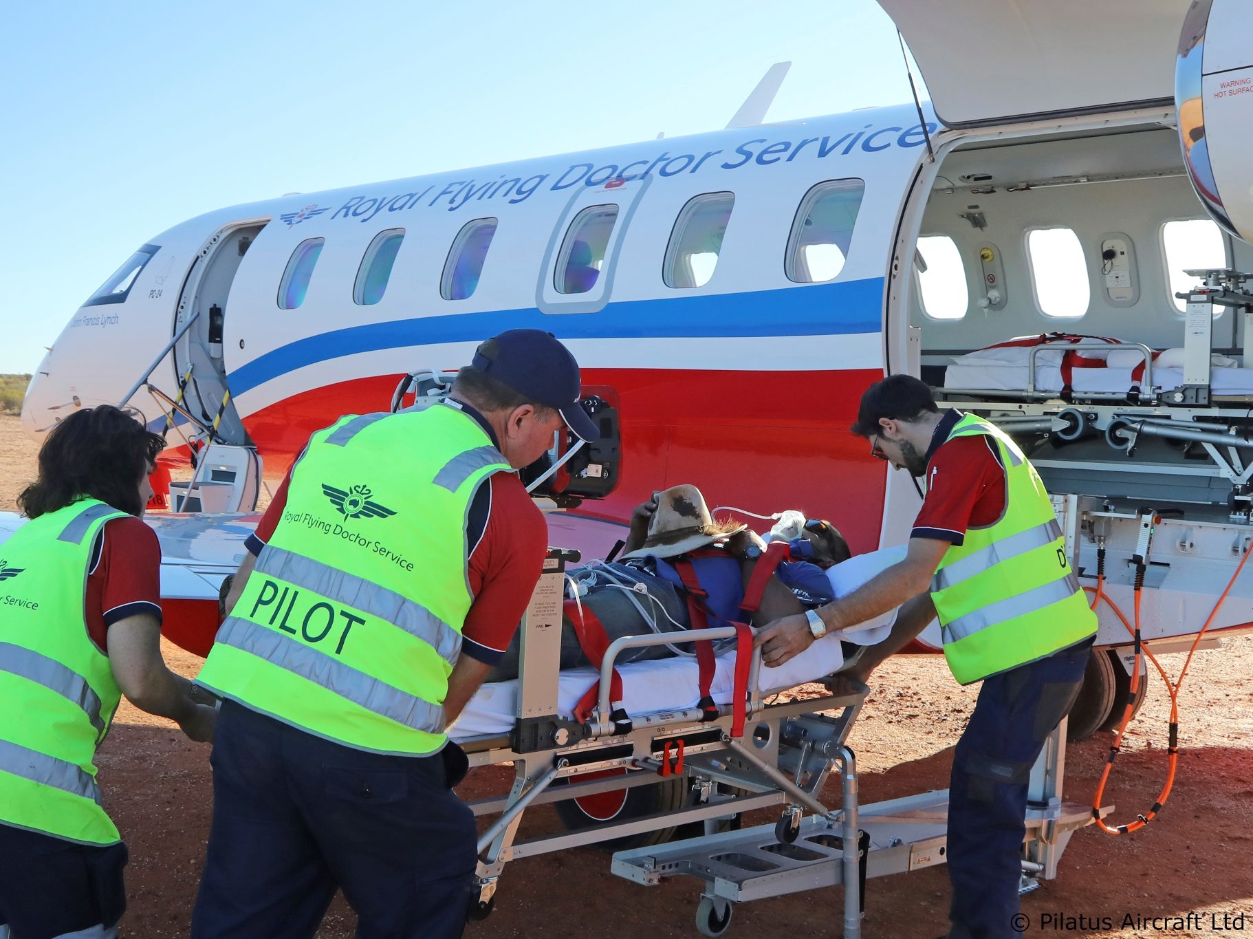 les équipes dédiées au transport aérien medical urgent